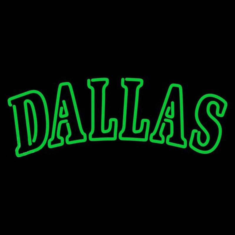 Dallas Mavericks Wordmark 1993 94 2000 01 Logo NBA Neon Sign Neon Sign ...